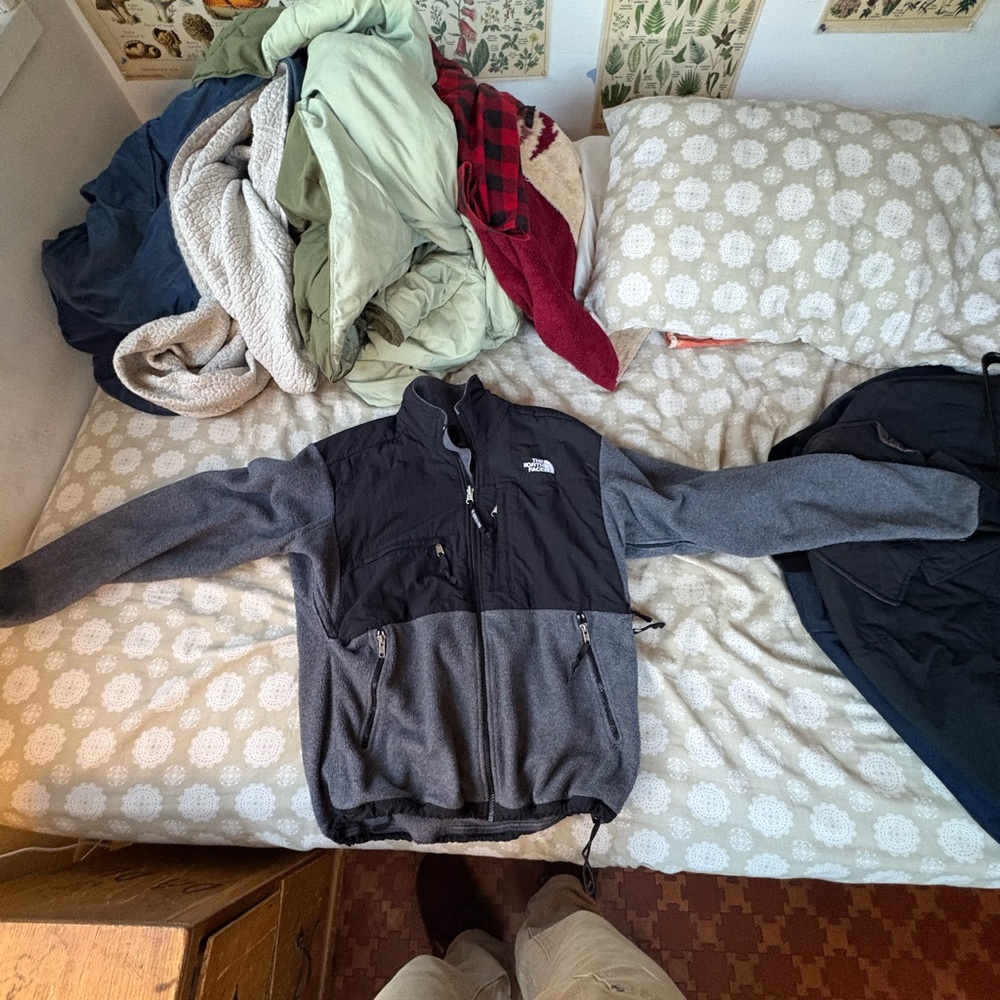 The North Face Men's Black and Gray Performance Jacket